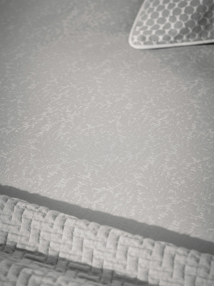 Bedeck Of Belfast Slate Grey 300 Thread Count 100% Cotton Tahra Duvet Cover - Image 3 of 3