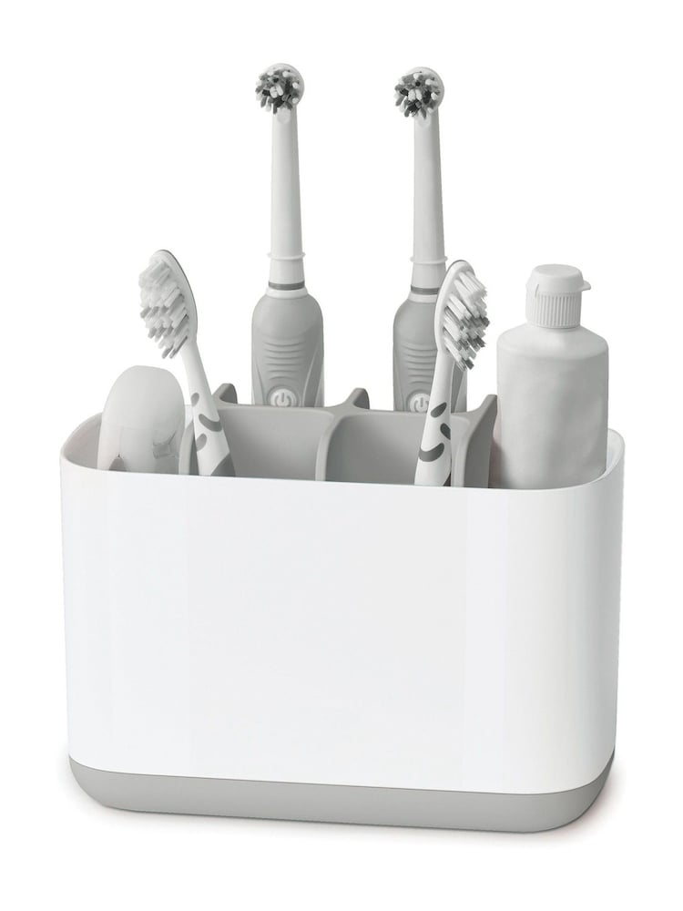 Joseph® Joseph Grey EasyStore Large White And Grey Toothbrush Tidy - Image 3 of 3