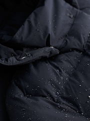 Seasalt Cornwall Ink Black Holywell Bay Waterproof Coat - Image 4 of 4