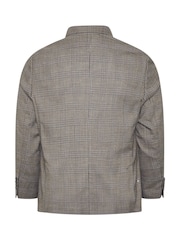 BadRhino Big & Tall Grey Heritage Check Blazer - Image 6 of 6