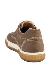Jones Bootmaker Dark Brown Seaford Suede Trainers - Image 2 of 5