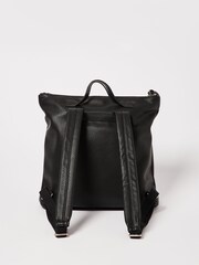 Oliver Bonas Black Slouch Jackie Backpack - Image 2 of 6