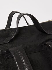 Oliver Bonas Black Slouch Jackie Backpack - Image 4 of 6