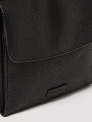 Oliver Bonas Black Slouch Jackie Backpack - Image 5 of 6
