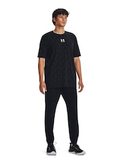 Under Armour Black/Grey Stretch Joggers - Image 3 of 7