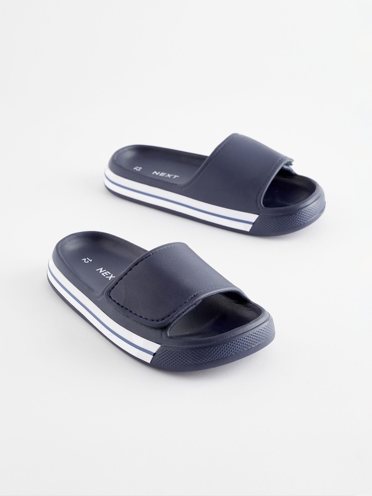 Navy Adjustable Sliders - Image 1 of 6