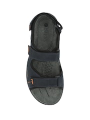 Pavers Blue Casual Dual Touch-Fasten Sandals - Image 4 of 5