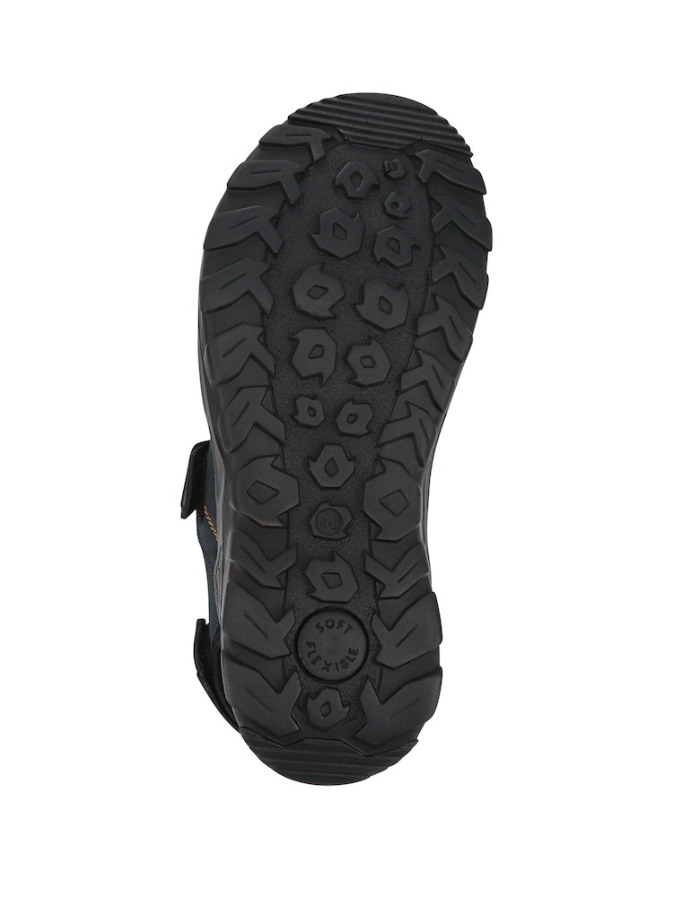 Pavers Blue Casual Dual Touch-Fasten Sandals - Image 5 of 5