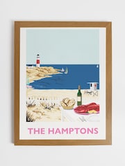 Joules Happily Hamptons Wood Framed Print Wall Art - Image 2 sur 4