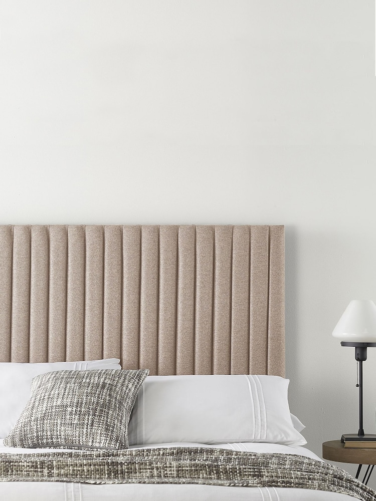 Catherine Lansfield Natural Headboard - Image 1 of 3