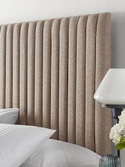 Catherine Lansfield Natural Headboard - Image 2 of 3
