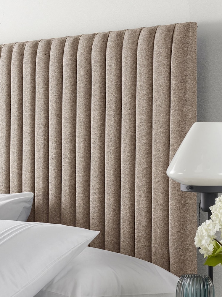 Catherine Lansfield Natural Headboard - Image 2 of 3