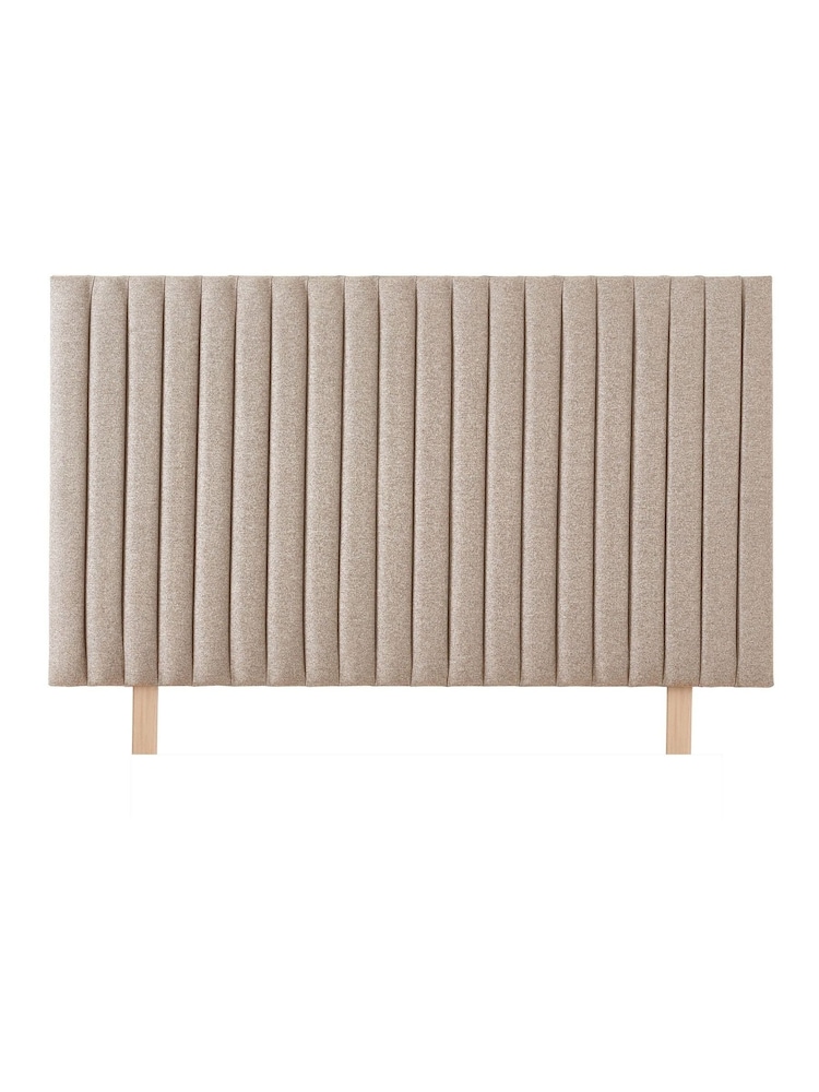 Catherine Lansfield Natural Headboard - Image 3 of 3