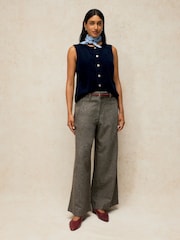 White Stuff Blue Millie Shell Waistcoat - Image 3 of 6
