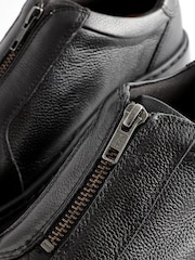 Black Signature Forever Comfort® Leather Chunky Zip Trainers - Image 7 of 7