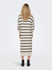 ONLY Black Crome V-Neck Midi Knitted Jumper Dress - Image 2 of 7