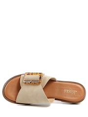 Jones Bootmaker Jasmyn 皮革露趾裸跟涼鞋 - 圖片 4/5