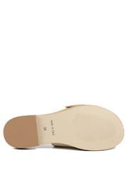 Jones Bootmaker Jasmyn 皮革露趾裸跟涼鞋 - 圖片 5/5