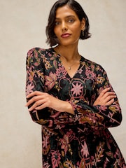 Чорний - White Stuff плаття Leah Jersey - Image 4 of 6