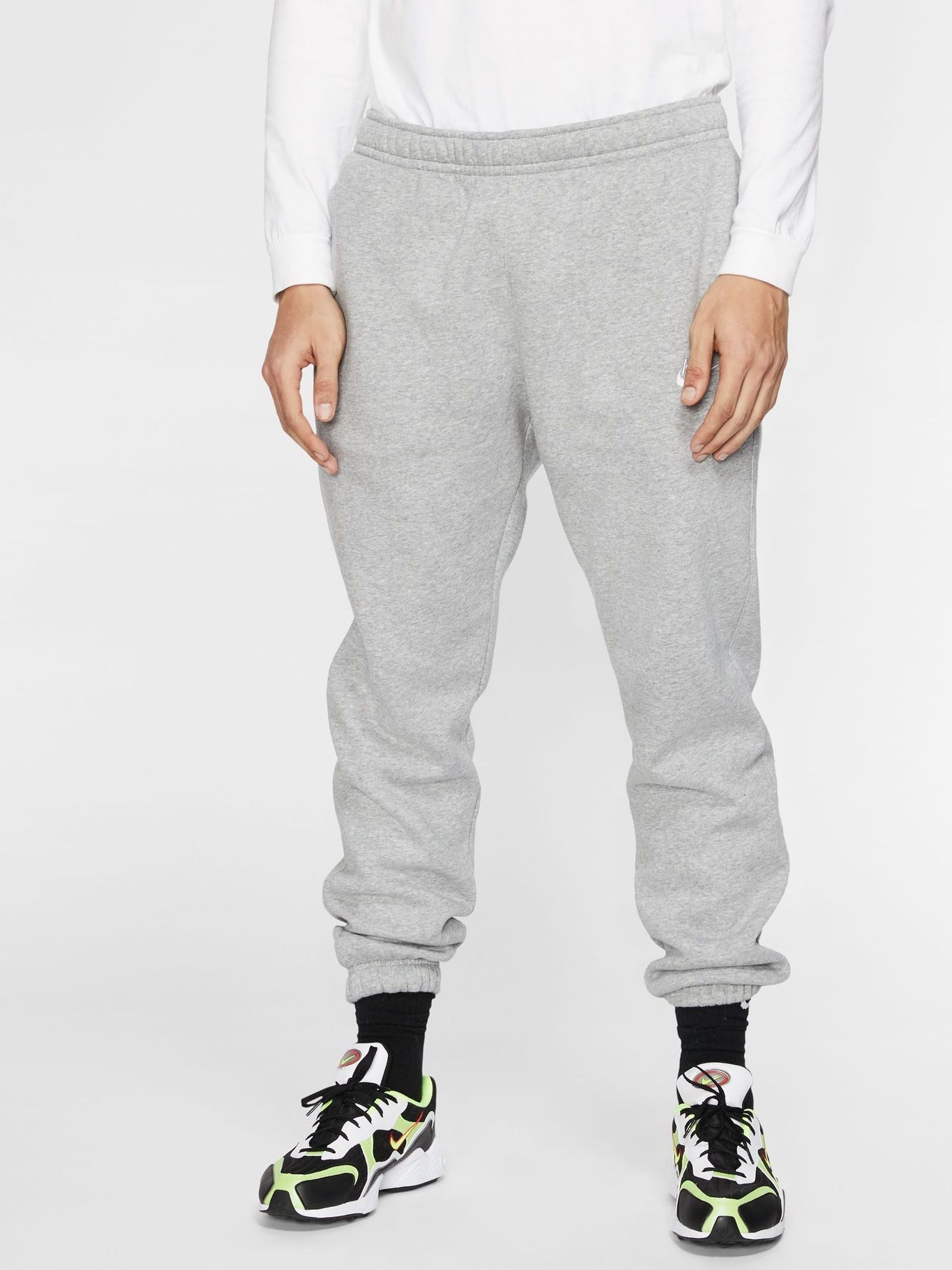 Comprar Gris claro Pantalones de chandal con bajo ajustado Club de Nike from Next Spain
