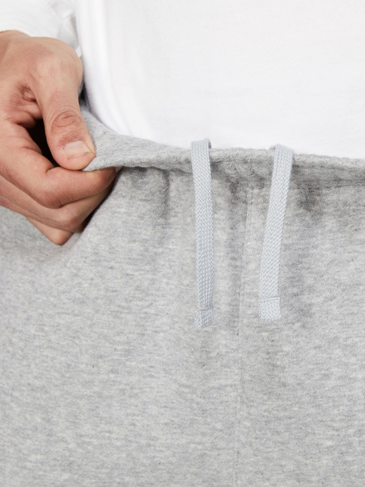 Nike Light Grey Club Cuffed Joggers - Image 5 of 12