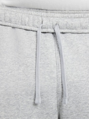 Nike Light Grey Club Cuffed Joggers - Image 6 of 12