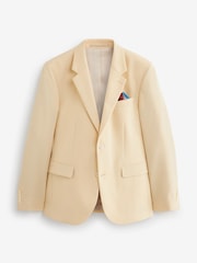 Yellow Slim Fit Motionflex Stretch Suit Jacket - Image 10 of 10