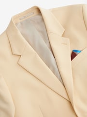 Yellow Slim Fit Motionflex Stretch Suit Jacket - Image 7 of 10