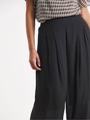 Simply Be Black Extreme Palazzo Culottes - Image 4 of 4