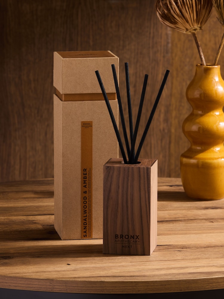 Brown Sandalwood and Amber Bronx 180ml Diffuser - Image 1 of 3 Brown Sandalwood and Amber Bronx 180ml Diffuser - Image 1 of 3