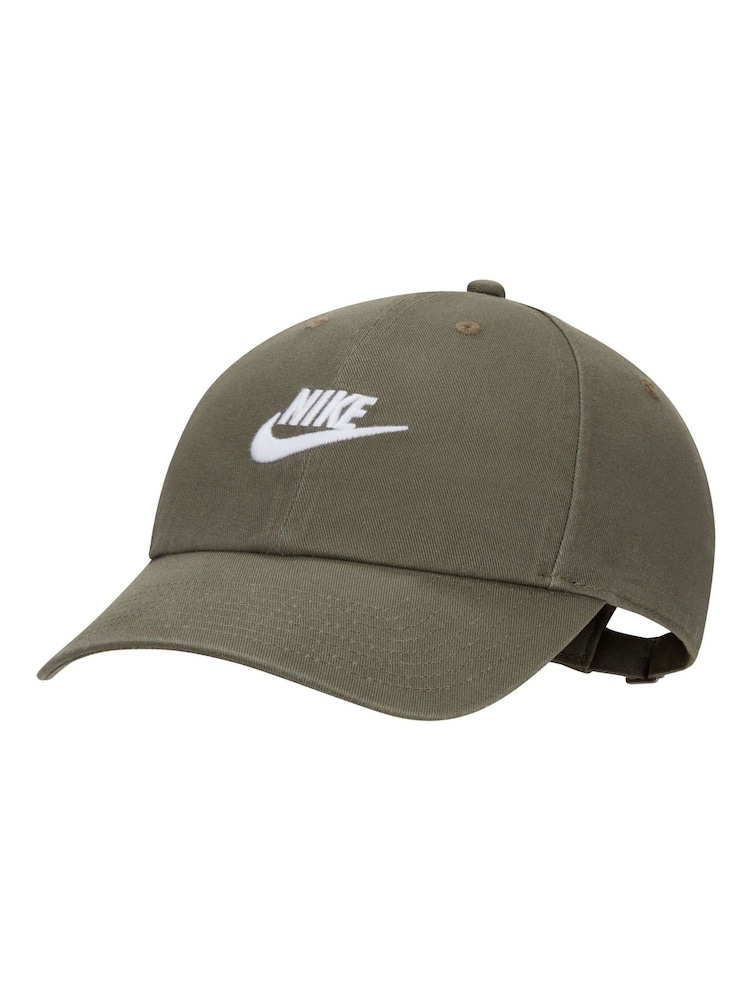 Nike Green Club Unstructured Futura Wash 100% Cotton Cap - Image 1 of 2