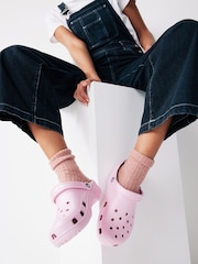 Crocs Pale Pink Adults Classic Clogs - Image 1 of 10