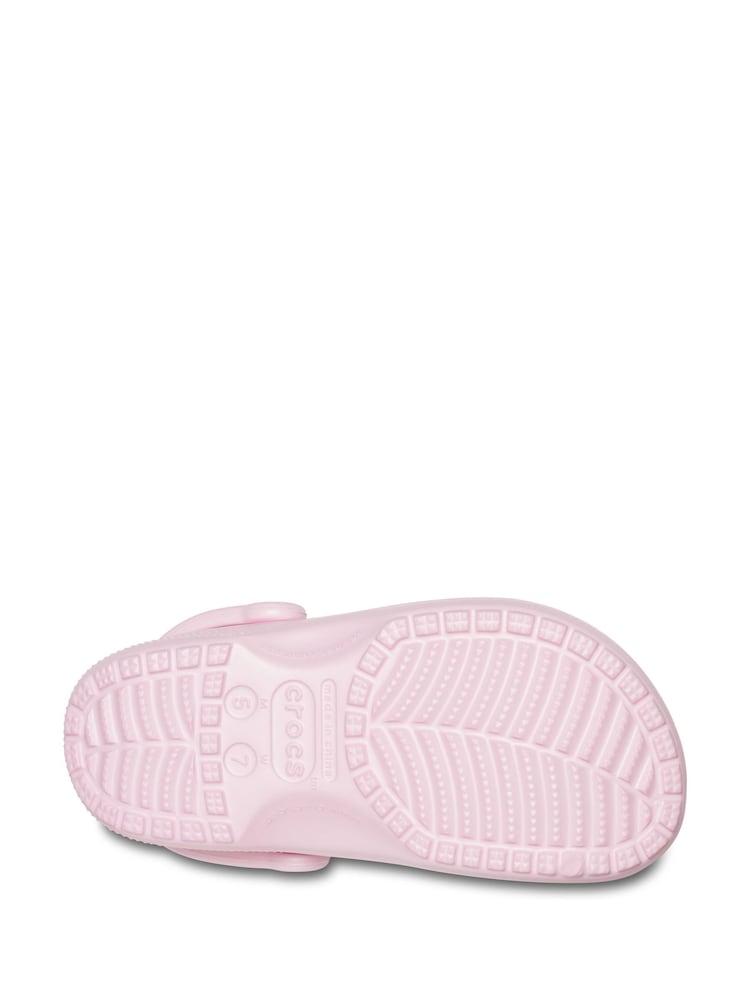 Crocs Pale Pink Adults Classic Clogs - Image 10 of 10
