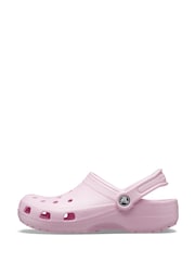 Crocs Pale Pink Adults Classic Clogs - Image 5 of 10