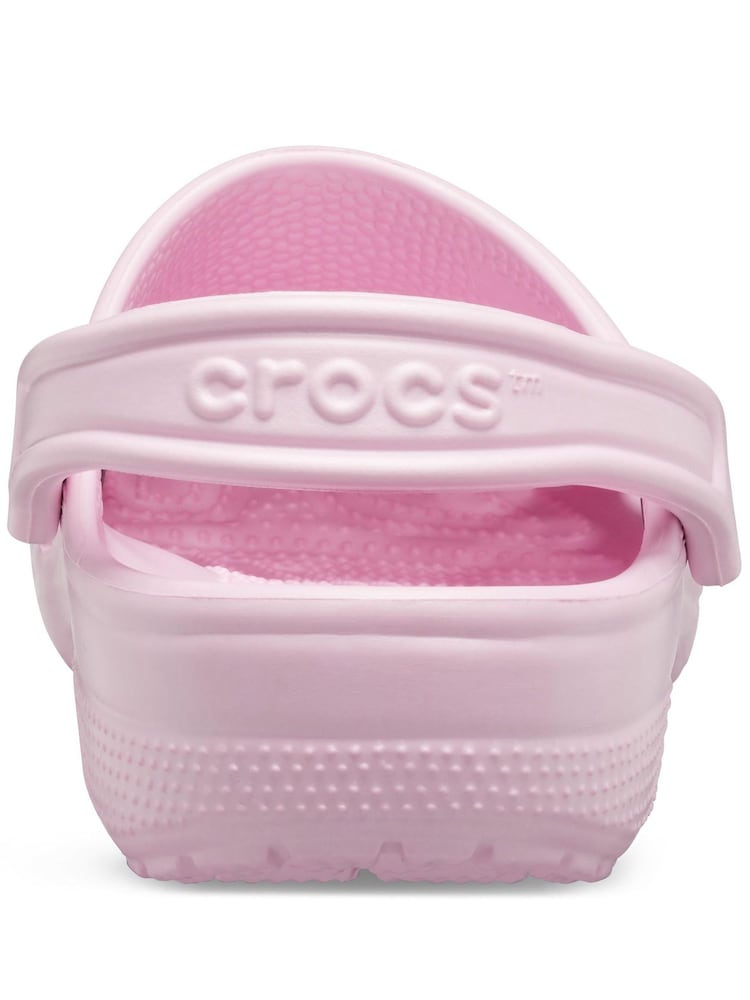 Crocs Pale Pink Adults Classic Clogs - Image 9 of 10
