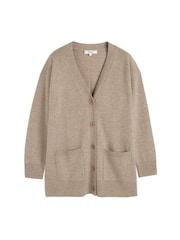 Chinti & Parker Natural Wool-Cashmere Long Cardigan - Image 4 of 4