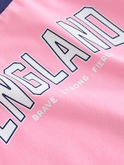 Pink Football Boxy T-Shirt (3-16yrs) - Image 7 of 7