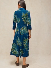 Зелений - White Stuff Rua Button Up Midi Dress - Image 2 of 6