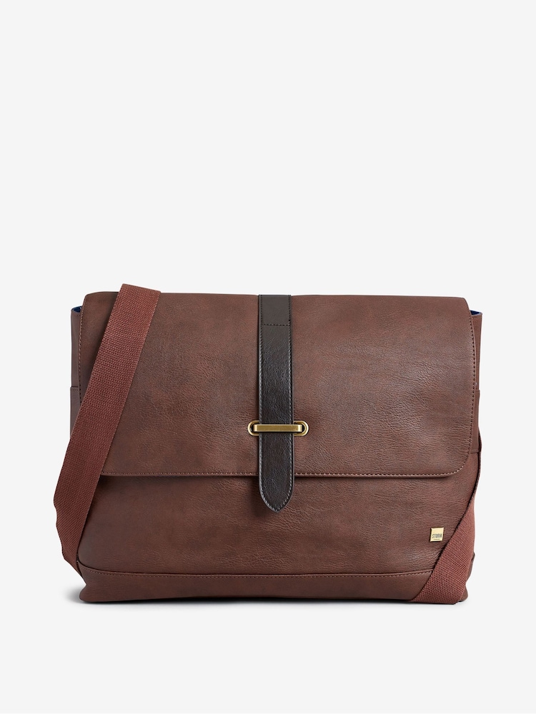 Storm Ethan Brown Messenger Bag - Image 1 of 4