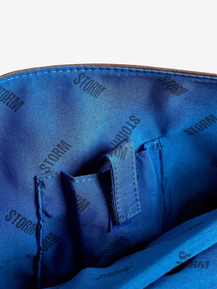 Storm Ethan Brown Messenger Bag - Image 4 of 4