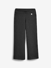 Charcoal Grey Regular Length Pull-On Cotton Rich Stretch Boot Cut School Trousers (3-16yrs) - Image 2 of 8