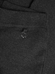 Charcoal Grey Regular Length Pull-On Cotton Rich Stretch Boot Cut School Trousers (3-16yrs) - Image 5 of 8