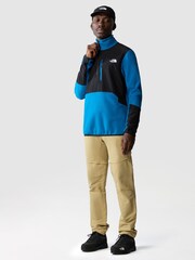 The North Face Blue Glacier Pro Quarter Zip Fleece - Image 3 of 5