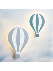 Lights4fun Hot Air Balloon Children's Wall Light Duo - Image 2 of 2