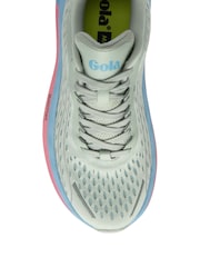 Gola Grey Alzir Speed Mesh Lace-Up Ladies Running Trainers - Image 5 of 5