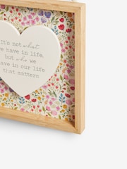 Ditsy Imprimeuri Heart Slogan Agățat Decorare - Image 5 of 6