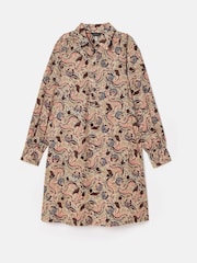Joules Maple Floral Paisley Corduroy Shirt Dress - Image 7 of 7
