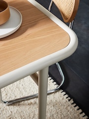 MADE.COM Ecru White Tuva 4 Seater Dining Table - Image 2 of 3