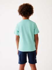 Baker by Ted Baker Nylon Pocket 100% Cotton T-Shirt - Image 5 of 8