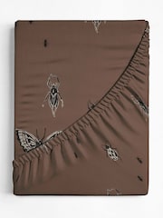 Copenhagen Home Mocha Halloween Pendle Fitted Sheet - Image 3 of 3